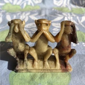 Soapstone Monkeys